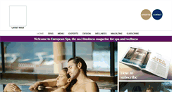 Desktop Screenshot of europeanspamagazine.com